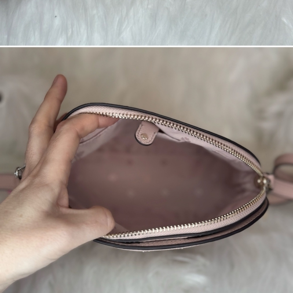 NWOT Kate Spade Pink Dome Crossbody Bag - Picture 4 of 6